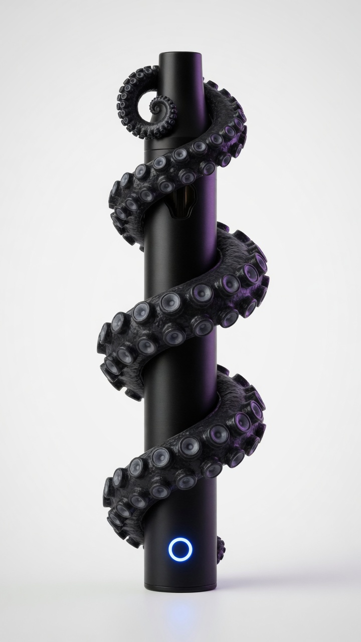 Octopus Tentacle Grip - Black