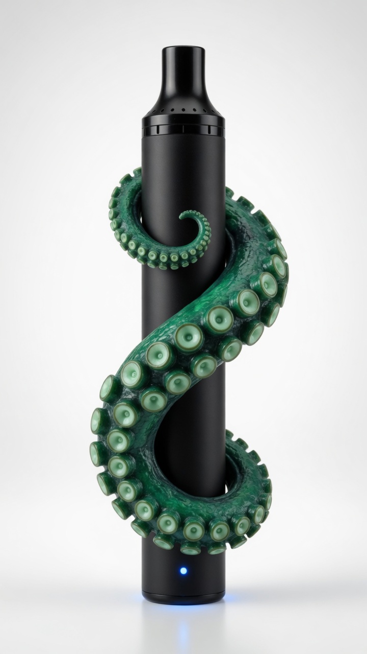 Octopus Tentacle Grip - Green