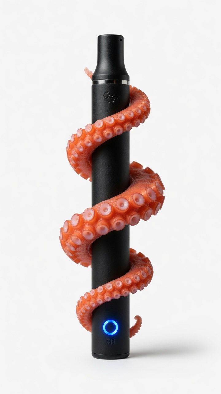 Octopus Tentacle Grip - Orange