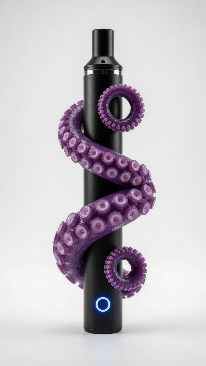 Octopus Tentacle Grip - Purple